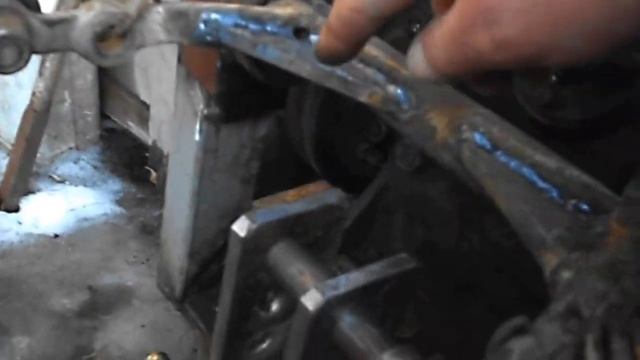 Трехточечная навеска на минитрактор с мотоблока своими руками 4 часть. смотреть онлайн