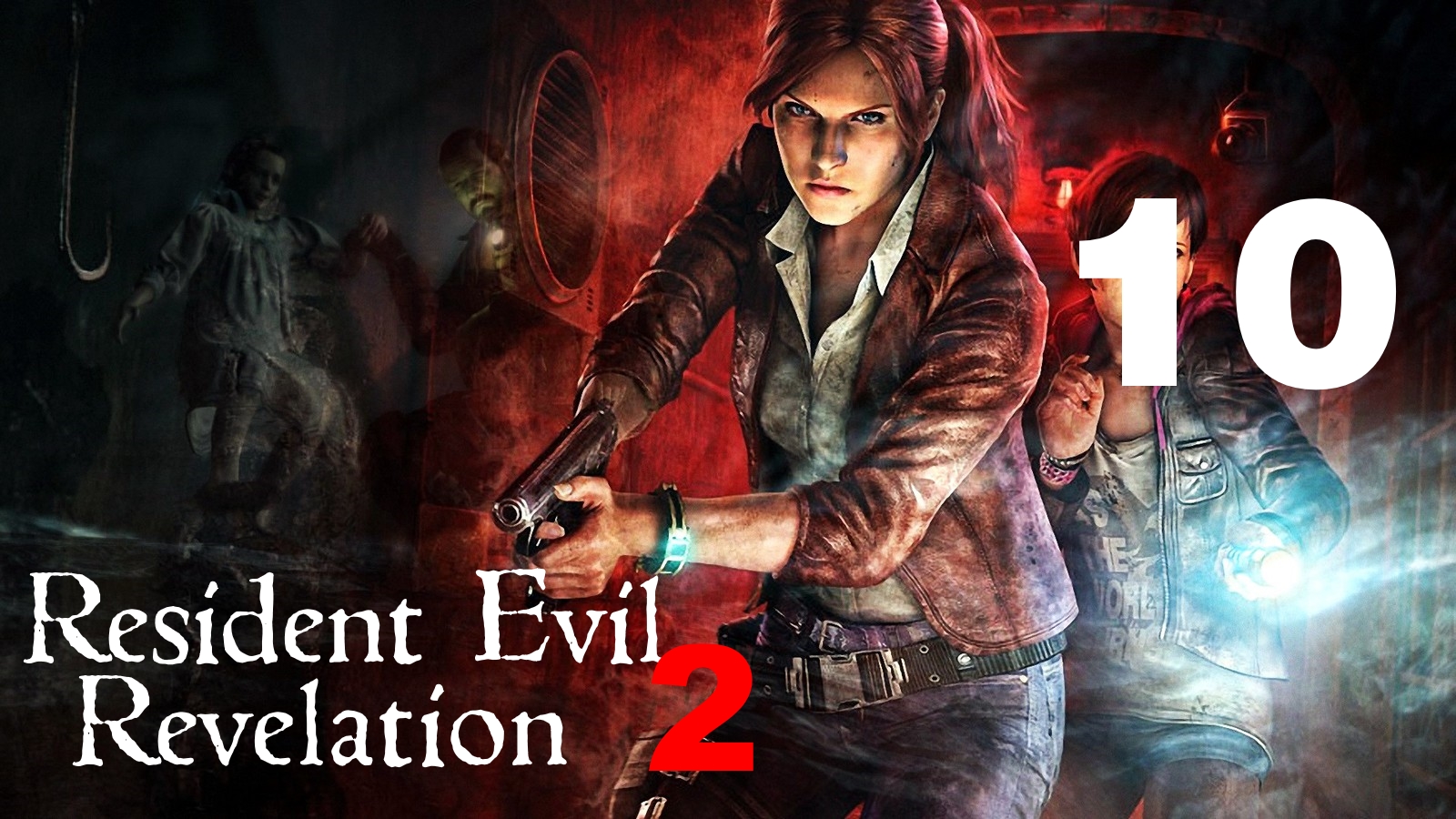 ☣Resident Evil Revelations 2:Клер и Мойра.Решить Загадку  "Промитея" и Путь в Башню.№10 [RUS]