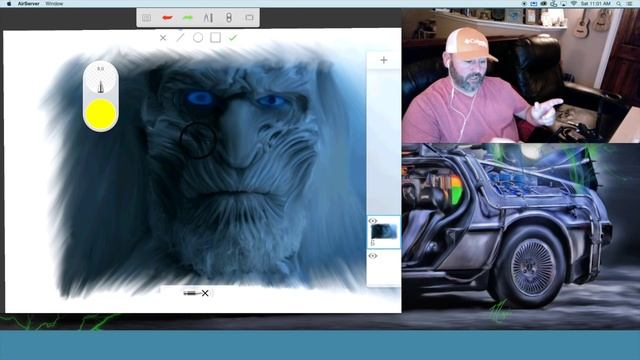 Drawing with Autodesk Sketchbook Pro app for Ipad смотреть онлайн