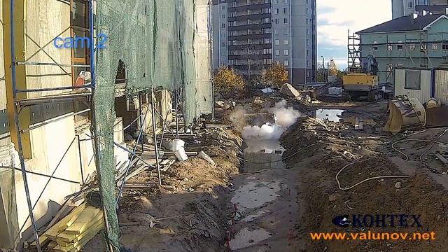 Разрушение валунов в Выборге Технология ГДШ