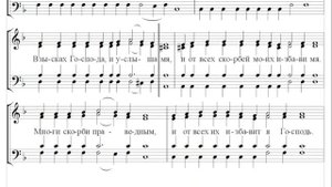 ? 33-й псалом, муз. Мироносицкого, упрощенный вариант (тенор)