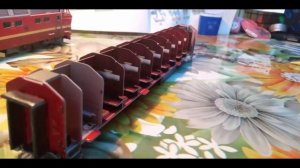 Вагон "Красная стрела" от умной бумаги.