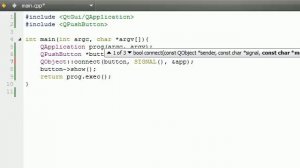 C++ GUI with Qt Tutorial - 6 - Signals and Slots