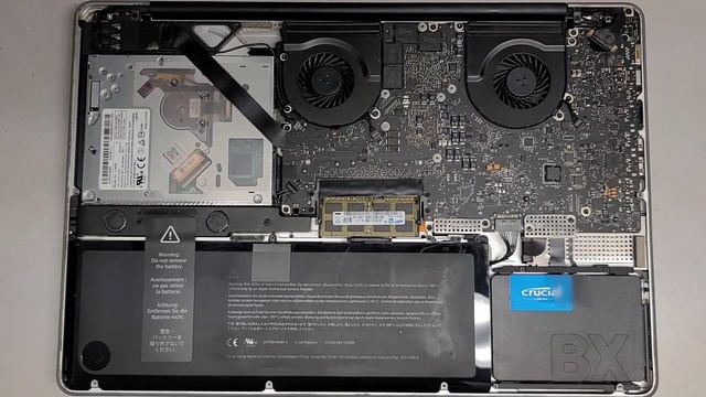 2011 17" inch MacBook Pro A1297 Disassembly RAM SSD Hard Drive Upgrade Battery Replacement Repair