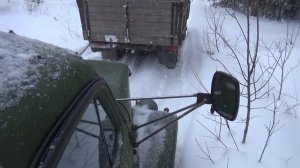 ГАЗ-63 V8 и ГАЗоМЕР покатушки по зимнему лесу.