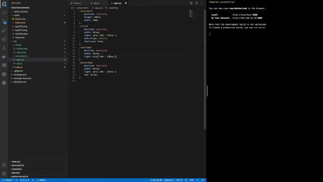 Learning - How to use React with Docker - NodeJs & Nginx