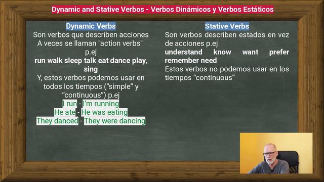 Stative Verbs en Inglés смотреть онлайн