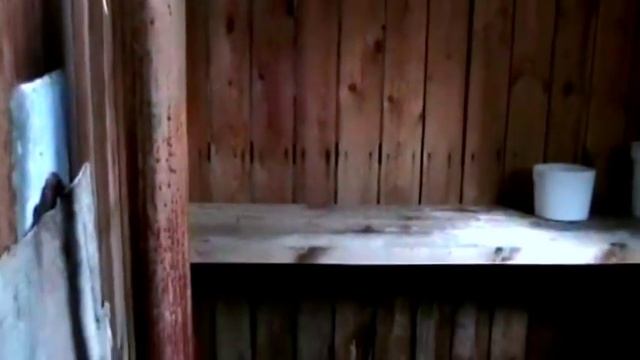 Маленькая баня на даче