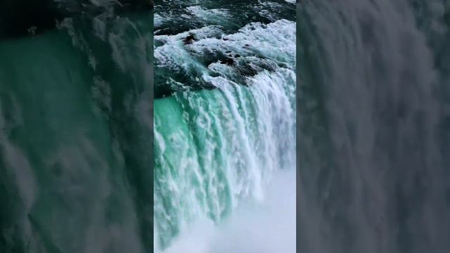 Take breath away from the power of this giant waterfall and powerful sound