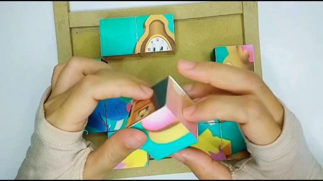 Hickory Dickory Dock Puzzle Game 1 The Mouse Went Up The Clock