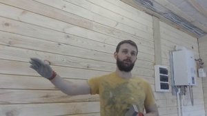 Немного о покраске деревянных стен