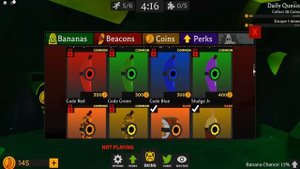 СЕНТЯБРЬ ЧИТЕРСКИЕ КОДЫ В БАНАН ЕСТ РОБЛОКС ПОБЕГ ОТ БАНАНА! ВСЕ КОДЫ Banana Eats roblox