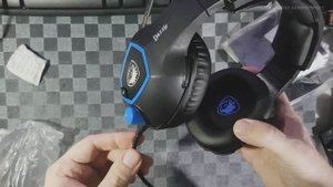 Игровые наушники SADES DAZZLE - распаковка и обзор (c aliexpress)