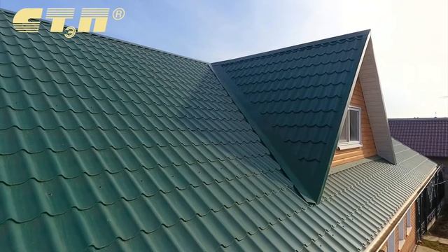 Отделка дома металлосайдингом "Корабельная доска", орех матовый. смотреть онлайн