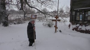 Деревянный храм Покрова Пресвятой Богородицы.