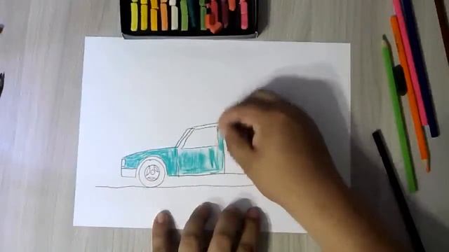 Урок рисования машинки для самых маленьких детей смотреть онлайн