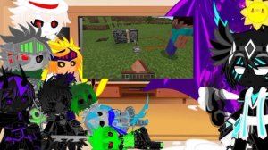 [Reuploaded] The Titans react to: "WAIT WHAT (Minecraft)" By Not Safe