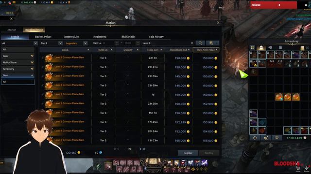 [LOST ARK] CRAFTING LEVEL 10 GEM GAMBA смотреть онлайн