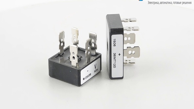 VS-36MT120 Трёхфазный диодный мост, 1200 Вольт, 36 Ампер, D63, 36MT120 ...