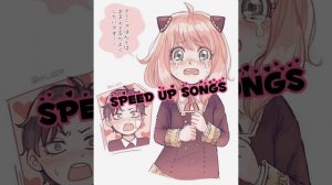 Anya forger waku waku speed up song