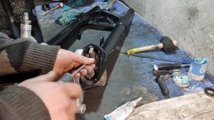 Сборка короткорычажной вилки К 750 !
