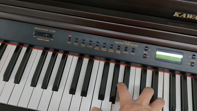 Kawai CA950 digital piano in dark rosewood stock number 23219 смотреть онлайн