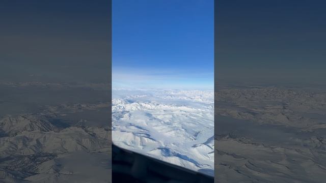 Flight to a winter wonderland on an IL-76 plane Aviacon Zitotrans