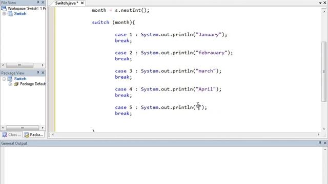 Java Lesson8 Switch Statement with two Examples смотреть онлайн