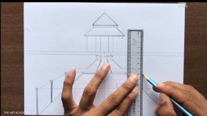 How to Draw a Garden in One Point Perspective Step by Step