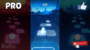 NOOB vs PRO vs HACKER - Tiles Hop: EDM Rush