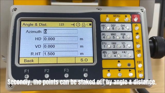How to Stake out with guide light on the South N3 total station? смотреть онлайн