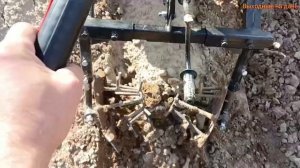 Испытания самодельных ЕЖЕЙ (Ротационной бороны).Rotor harrow.