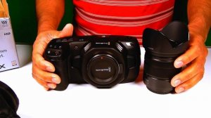 BMPCC 4K 4K camera review and PANASONIC Lumix G vario 14-140mm lens H-FS14140AK unboxing