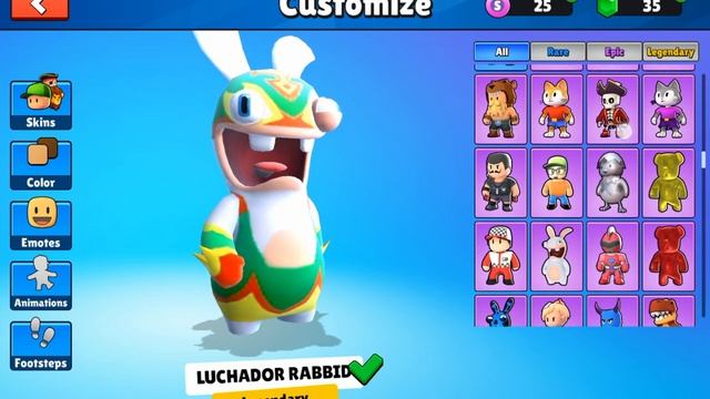 My skins in Stumble Guys смотреть онлайн