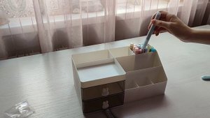 Мой новый органайзер для канцелярии. Эстетичное заполнение органайзера