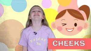 лицо face на английском карточки домана  английский для детей англичанки английский для школьников