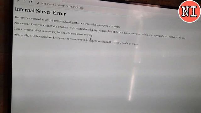 aikyashree website 500 internal server error @NawsadInfo #aikyashree