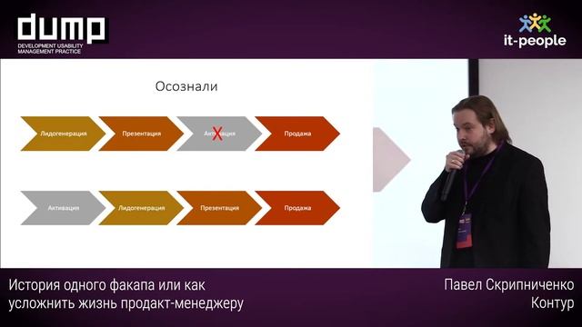 История одного факапа или как усложнить жизнь продакт-менеджеру. Павел Скрипниченко, Контур смотреть онлайн