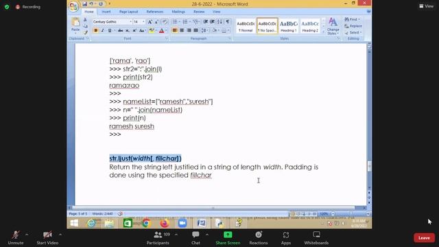 python class ( 28-06-2022) #python #pythonclass #pythonforbeginners