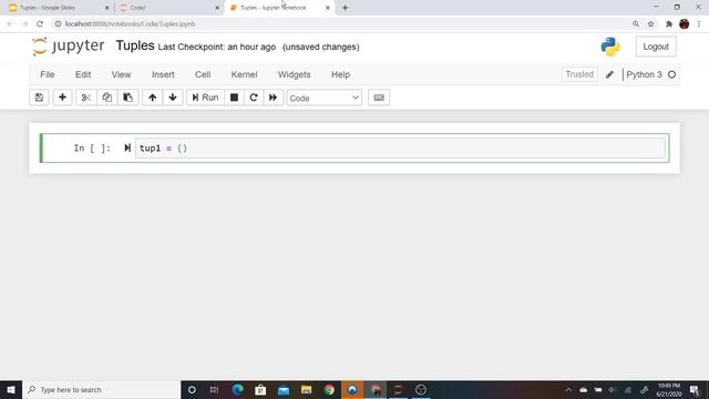 Into to Python - Tuples