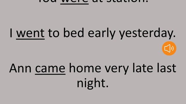 SIMPLE PAST TENSE смотреть онлайн