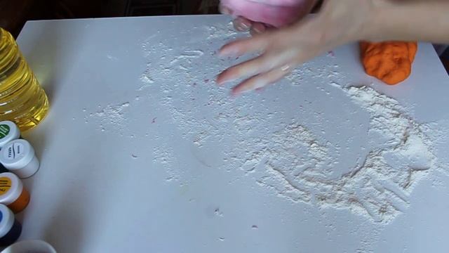 Как сделать тесто для лепки Делаем тесто-пластилин Видео для детей