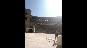 Ancient Greek-Roman amphitheater located in Turkey. Hierapolis & Aspendos.