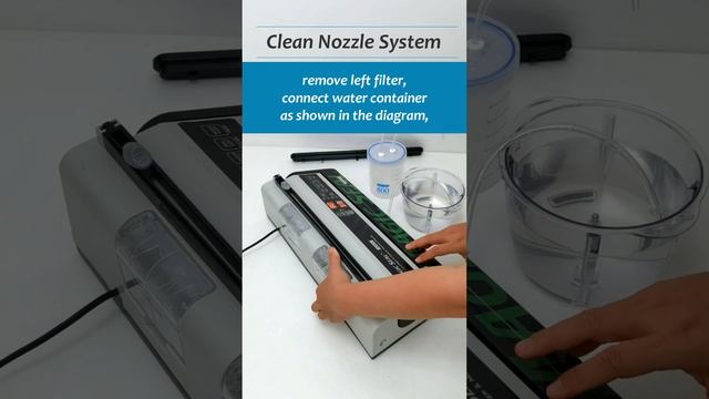 clean nozzle system