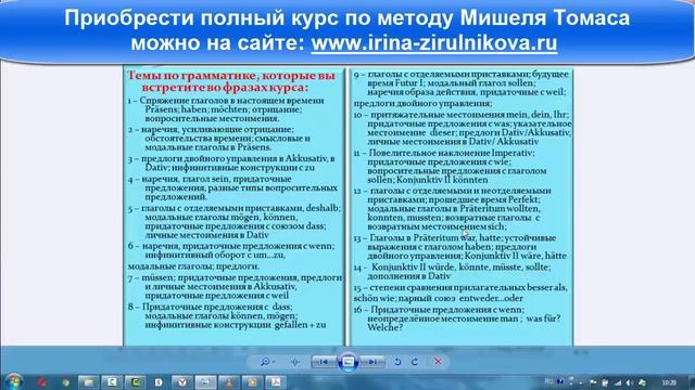 Немецкий язык. Немецкий разговорный для начинающих и продолжающих. Уроки немецкого языка.