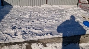 пучение грунта#влияние заморозков на фундамент#забор из проф листа зимой#