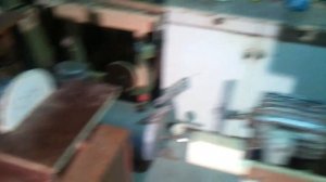 Самодельный дисковый шлифовальный станок.Homemade disk grinding machine.