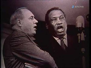 Ноченька (Ах ты, ноченька) -- Иван Козловский и Поль Робсон - 1956