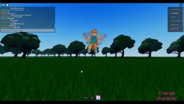 Winx Club Magical Adventures roblox(Angelix Club)Bloom Enchantix Transformation! смотреть онлайн