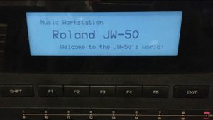 Roland JW-50 Demo